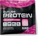 Bitki bazlı Clear Protein Strawberry - Vejetaryen & Vegan - Digest, Gluten Free, Sugar Free, Soy Free (25 Single-Serving Packets, Strawberry)