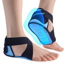 Plantar Fasciitis Ice Packs with Heel & Sole Gel Coverage, 2ffordable Gel Heel Cups Protectors for Pain Relief, Ayarlanabilir Ayak Buz Paketi Ahilles Tendonitis için yuvarlanıyor