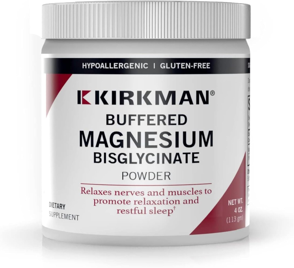 Kirkman Buffered Magnesium Bisglycinate Powder - Bio-Max Series 