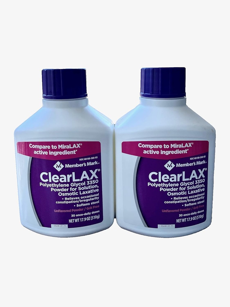 Üye'nin Mark Clearlax 2 Pack 17.9-Ounces each