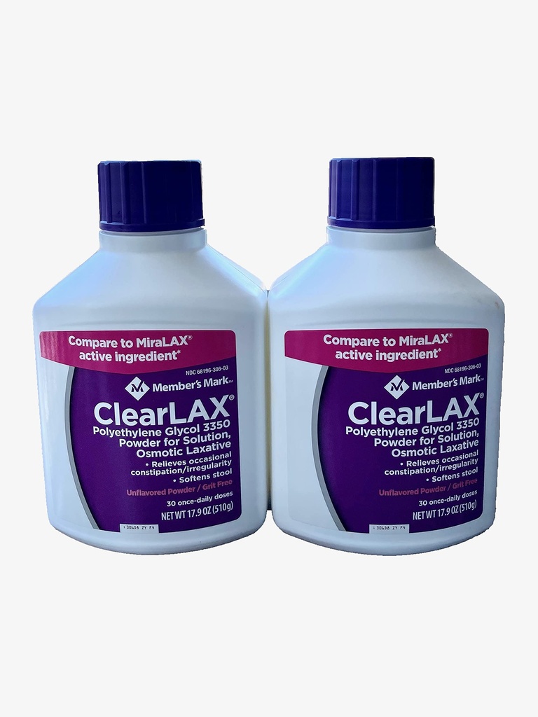 Üye'nin Mark Clearlax 2 Pack 17.9-Ounces each
