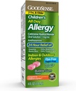 GoodSense Children's All Day Alerji Relief, Cetirizine Oral Oral Çözüm 1 mg/mL, Gum Flavor, Dye Free, Sugar Free, 4 Akışkanlar Ounce