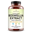 AMANDEAN Boswellia Serrata Extract. 500 mg 120 Veggie Capsules. 65 Boswellic Acids with AKBA. Hint Frankincense Inflammation Supplement. Ortak Sağlık Desteği. (Pazar Mayıs Vary)