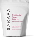 SAKARA Metabolism Super Toz - Appetite Control, Kilo Yönetimi Desteği ve Curbed Cravings - Vegan, Non-GMO, Chocolate Flavor – 24 Hizmet