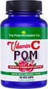 Gıda Hareketi C Pom - Pomegranate Superfood Yoğun Organik Makola Cherry ve Camu Camu- Vegan - Gluten Free - 60 Capsules