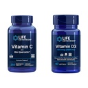 Life Extension C & Quercetin Plus Vitamin D3 5000 IU - 250 Tablet C Immune Support Plus 60 Vitamin D3 Bones, Brain & Immune Health