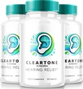 NutraRize (3 Pack) ClearTone Tinnitus, Clear Tone Pills for Hear, ClearTone Pills Supplement for General Ear Health, Resmi Auditory Support Capsules, ClearTones Review (180 Capsules)