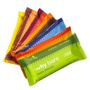 Why Bars, Protein Bars, Variety Pack, 2.04 Ounce Bars (Pack of 7 Protein Bars) - Protein Bar Superfood, Χωρίς γλουτένη, μη ΓΤΟ, Βιολογικό, Vegan, Απλό συστατικά