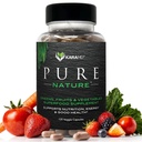 KaraMD Pure Nature | Greens, Fruit and Veggies Supplement | Whole Food Multivitamin & Antioxidants |20 Fruits & Vegetables Supplement for Energy & Digestion |Gluten Free & Vegan Friendly (30 Servings)