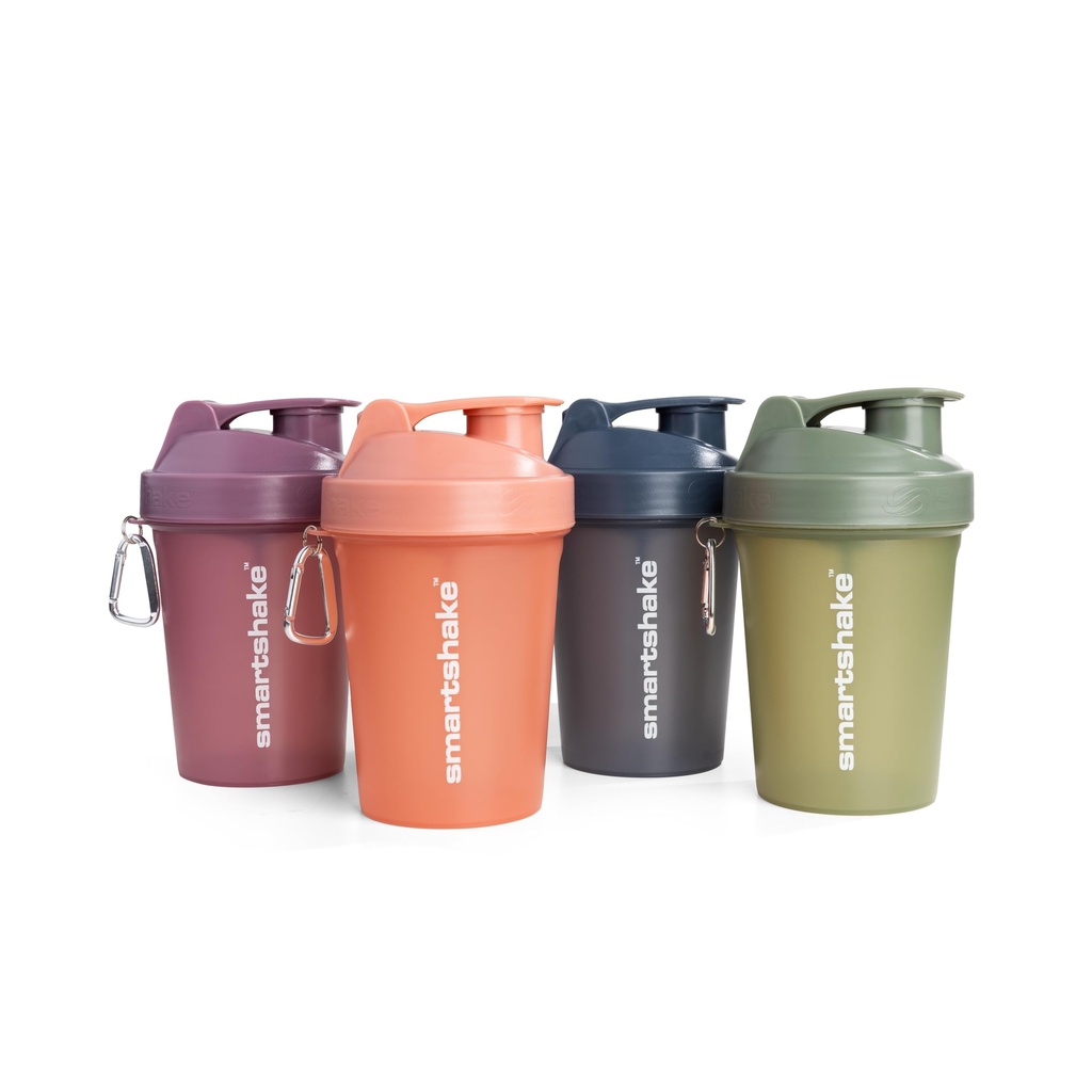 Protein Mixes için Smartshake protein Shaker Şişe - 4 Pack - 13.5 oz | Protein Shakes | Blender Şişe Shaker | Protein Shaker Şişe Paketi | BPA Ücretsiz Shaker - Multicolor Pack -