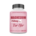 Γλυκινικό μαγνήσιο για τις γυναίκες 250mg ανά μία κάψουλα, Γλυκινικό μαγνήσιο χημικώς χημικώς, 90 κάψουλες, 90 ημέρες προσφοράς