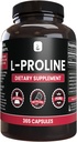 PURE ORIGINAL INGREDIENTS L-Proline (365 Capsules) Magnezyum Or Rice Fillers, Always Pure, Lab TY