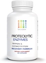 Bruizex Proteolytic Enzymes| Trypsin & Chymotrypsin Recovery Supplement for Tissue Trauma, Bruising, Swelling | Immune System Support | 60 Caps