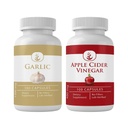 PURE ORIGINAL INGREDIENTSENT & Apple Cider Vinegar Capsule Chart (100 Capsules Her), Hiçbir Katkı veya İndirme, Lab