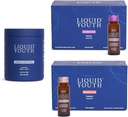 Collagen Shot Toz & Sıvı Kolajn Elixir Kadınlar ve Erkekler için Shots - Tip I & III Premium Grass-fed Bovine & Marine Collagen - Saç Büyümesini, Skin, Nail, Bone & Ortak Sağlık (50 Hizmet)