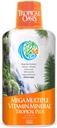 Tropical Oasis Mega Plus - Liquid Multivitamin and Mineral Supplement – Περιλαμβάνει 85 Βιταμίνες & Ορυκτά, 20 Αμινοξέα + CoQ10, εκχύλισμα σπόρων σταφυλιών & Βιολογική Αλόη Βέρα - 32oz, 32 Μερίδες, 33460