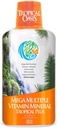 Tropikal Oasis Mega Plus - Sıvı Çokvitamin ve Mineral Supplement - 85 Vitamin ve Mineraller, 20 Amino Asits + CoQ10, Grape Seed ve Organik Aloe Vera - 32oz, 32 Hizmet, 33460