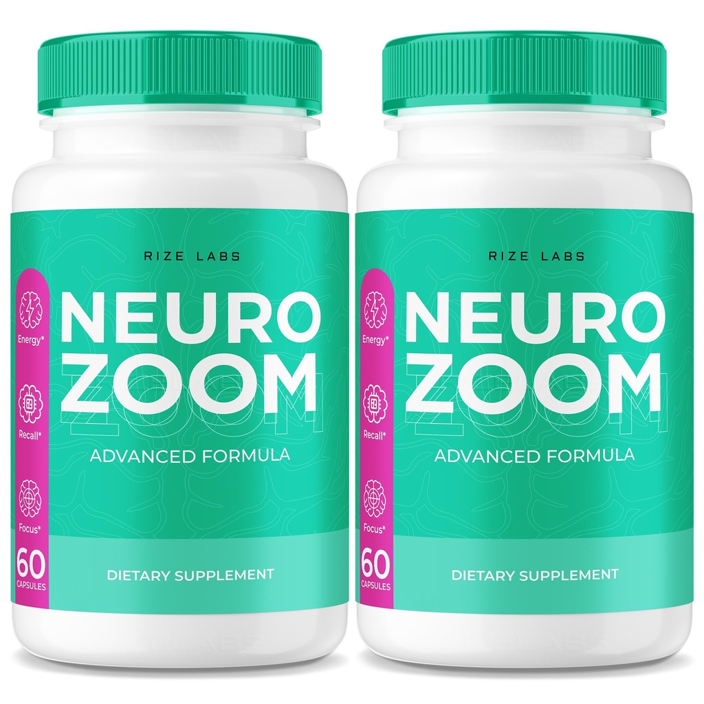 (2 Pack) Neuro Zoom συμπλήρωμα, Neuro Zoom Organic Memory supporting Formula, Neuro Zoom για τη μείωση των αρνητικών επιπτώσεων της εγκεφαλικής ομίχλης, Neuro Zoom χρησιμοποιείται για την ενίσχυση της μνήμης, NeuroZoom Κριτικές (120 κάψουλες)