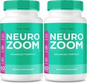 (2 Pack) Nöro Zoom Tamam, Nöro Zoom Organik Hafıza Formula'i Destekleme, Beyin Sissinin Olumsuz Etkilerini Azmak için Nöro Zoom, Hafızayı Güçlendirmek için kullandı, NöroZoom İncelemeleri (120 Capsules)