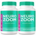 (2 Pack) Neuro Zoom συμπλήρωμα, Neuro Zoom Organic Memory supporting Formula, Neuro Zoom για τη μείωση των αρνητικών επιπτώσεων της εγκεφαλικής ομίχλης, Neuro Zoom χρησιμοποιείται για την ενίσχυση της μνήμης, NeuroZoom Κριτικές (120 κάψουλες)
