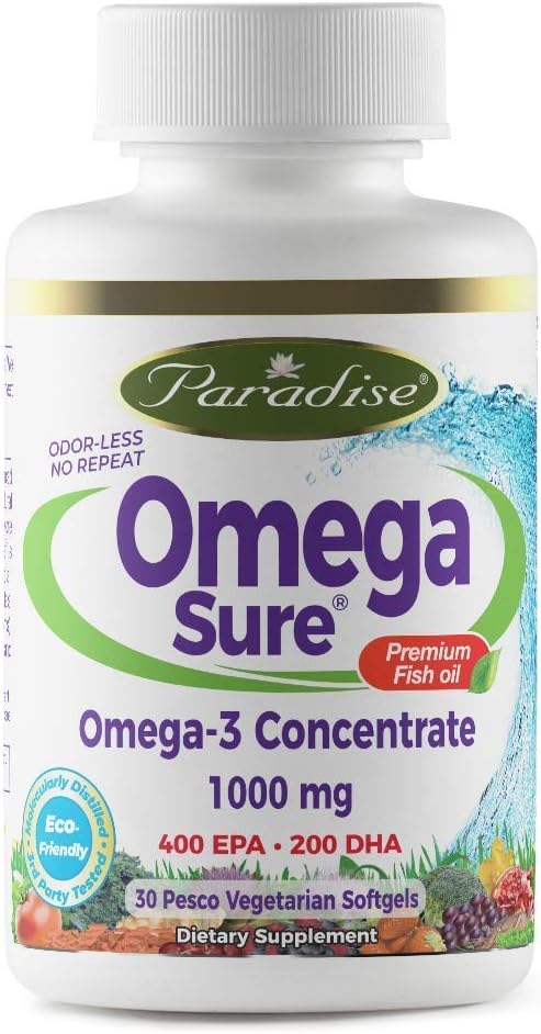 Παραδεισένια Βότανα Medvita Omega Fish Oil 30 Vgels