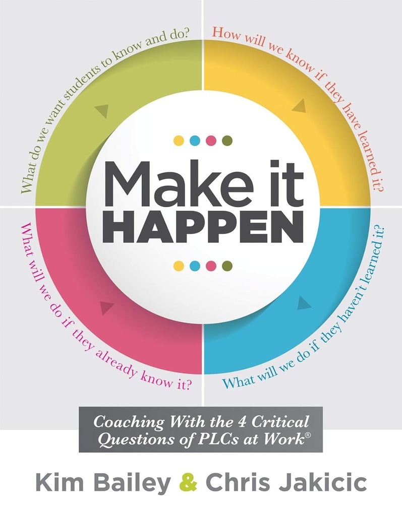 Make It Happen: Business®'daki dört eleştirel PLCs ile Koçluk (Professional Learning Community Strategies for Instructional Coaches)