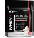 EC Sports Whey+ Protein Toz, Kurabiyeler n Cream Mix w/Digestive Enzymes - Isolate Supplement, Collagen Isola w/Faster Reform - 30 Hizmet