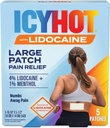 Icy Hot Max Strength Lidoka Pain Relief Patch (5 Count) Penetrates for Fast, Targeted Relief