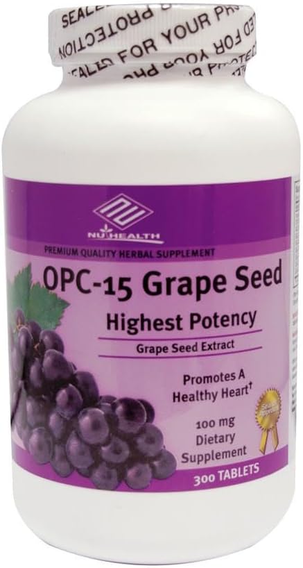 OPC-15 Grape Tohum 100 mg, 300 Tabs, Anti-oksi İyi Ürün
