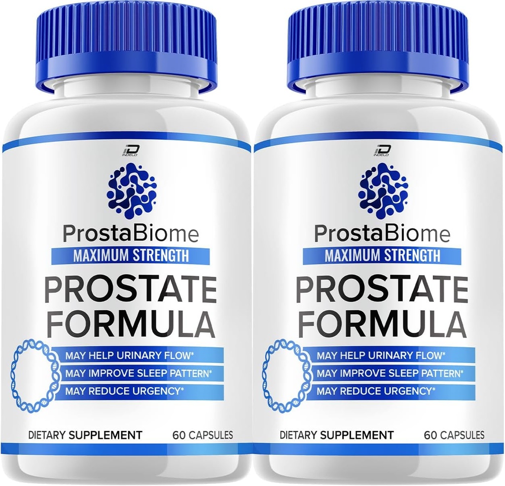 Prostabiome Supplement Advanced Energy Pills - Erkekler için Supplements - Men Health Supplement için Prostabiome, Prostabiome Yorumları (2 Pack - 120 Capsules)