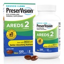 PreserVision AREDS 2 Eye Vitamins, #1 Eye Doctor Προτεινόμενη Brand, Lutein και Zeaxanthin συμπλήρωμα με βιταμίνη C, βιταμίνη Ε, ψευδάργυρο, και χαλκό, 120 Softgels (Minigels)