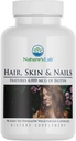 Nature's Lab Hair Skin and Nails - Biotin, BCAA, MSM, Vitamin Kompleksi - 90 Ct (90 Day Supply)