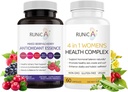 Women's Wellness Duo - 4-in-1 Health Complex & Antioksi Supplement for Hormonal Balance,Skin & Energy,Menopause & Immune Support-Vegan Capsule