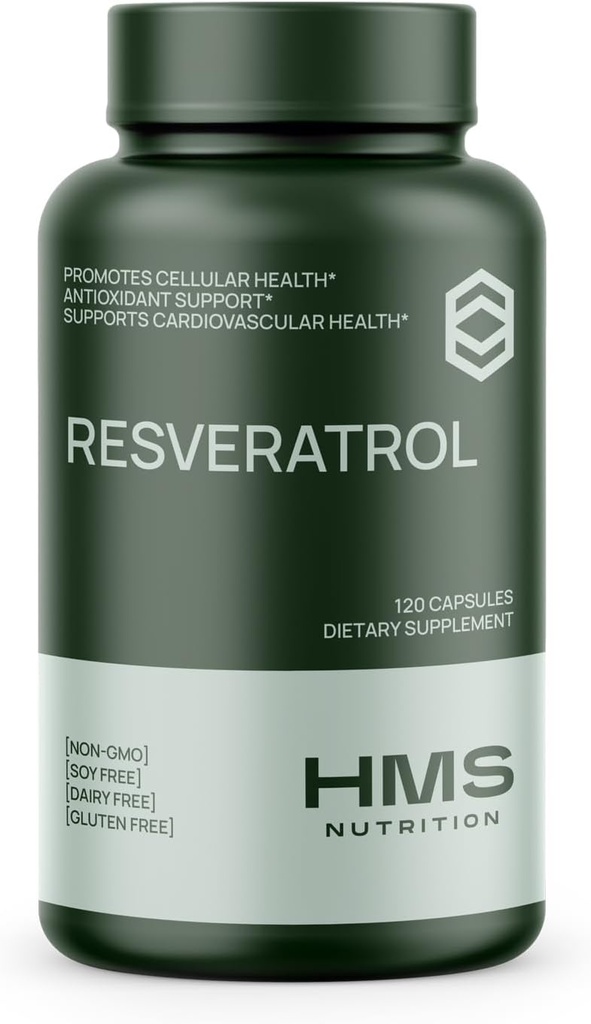 Resveratrol 1400mg 120 κάψουλες υψηλής ισχύος Trans-Resveratrol με ισχυρό Antioxidents Acai Grapeseed Πράσινο τσάι Υποστηρίζει Cellular και καρδιοαγγειακή υγεία κατά της γήρανσης