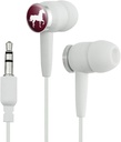 GRAPHICS & MORE Horse Silhouette Wild Mane Trotting Maroon Novelty in-Ear Earbud Ears - White