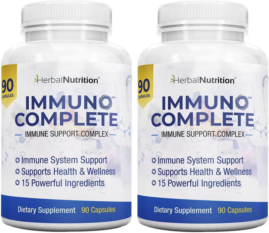Immuno Vitamin C, D, çinko, Magnezyum, Elderberry ve Immune Support (2) için 10 Daha Fazla Synergistic Malzemeler (2)