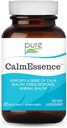PURE ESSENCE LABS Calm Essence - Doğal Uyku Yardımı ve Yetişkinler için Anti Stres Supplement - Calming Stress Relief (30 Capsules)