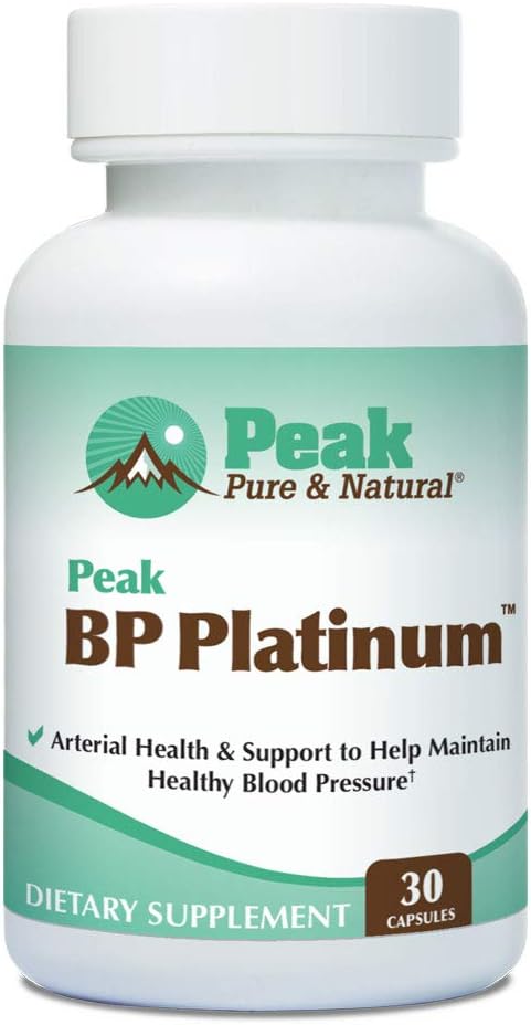 Κορυφή BP Platinum από Peak Pure & Natural - 30 κάψουλες