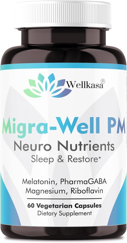 Migra-E PM: Nourishing Brain & Nerve Support Sleep Aid (60 Capsules) (60 Capsules)