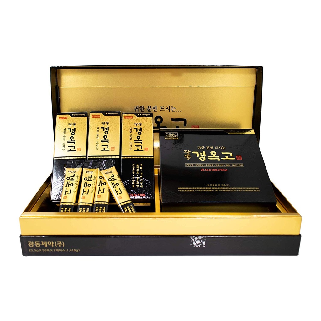 Kwang-Dong Kyung-Ok-Go Koreli Nutritious BTC Tonic Bireysel Stick Pouches Hediyesi (23.5g x 60 Stick Pouches) [ouche ouche]