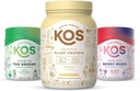 KOS PowerPlant Sche (Organic Plant-Based Vanilla proteini Toz + Organik Reds Mix + Organik Yeşiller Toplantı)