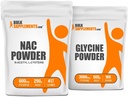 NAC (N-Ακετυλο L-κυστεΐνη) 250g + Glycine 500g Bundle