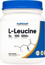 Nutricost Pure L-Leucine Toz 500 Grams