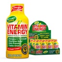 Enerji B12 11,000 Ekstra Kuvvet Enerji Shot Mango 12 Paketi, 260 mg Natural Caffeine, B12 & B6, Nootropic Focus, Vitality, Zero Sugar, Gluten-Free, Vegan, Kosher, 1.93 fl ozzz