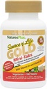NaturesPlus Πηγή Ζωής Χρυσή Πολυβιταμίνη - 180 Mini-Tabs - με Βιταμίνες D3, B12 & K2 - Αίμα, Οστά & Ανοσολογική Υποστήριξη - Χορτοφαγικά & Χωρίς Γλουτένη - 30 Σερβιέτες