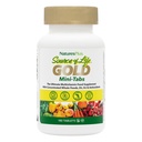 NaturesPlus Life Gold Multivitamin Kaynağı - 180 Mini-Tabs - Vitaminler D3, B12 & K2 - Blood, Bone & Immune Support - Vegetarian & Gluten Free - 30 Hizmet