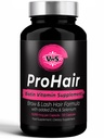 VWS Biotin 10.000 mcg Diyetary Supplement w/Zinc & Selenium'u Kadın ve Erkekler için Daha Güçlü ve Sağlıklı Cilt, 120 Vegan Capsules