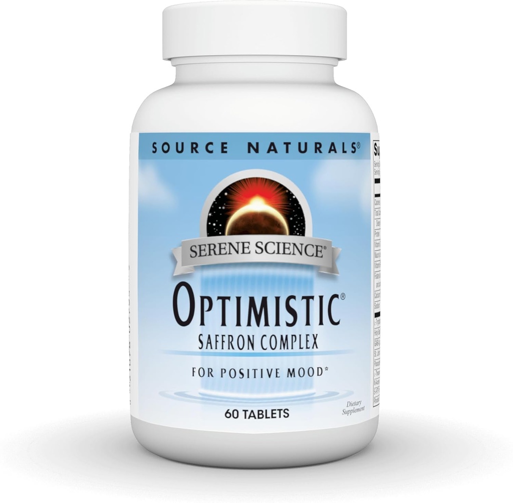 Source Naturals Serene Science Optimistic Saffron Kompleksi - 60 Tablet