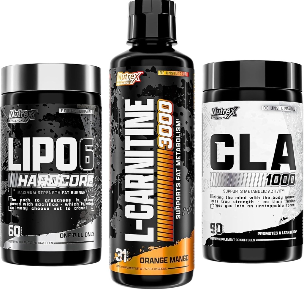 Nutrex Research Liquid Carnitine 3000 - Fat Burner ve CLA