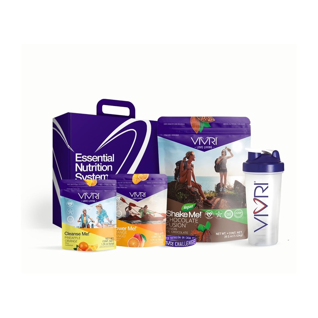 VIVRI 10 Gün ENS Challenge | Shake Me! Vegan Chocolate Fusion | Power Me! Orange Mango | Cleanse Me! Pineapple Orange | Meal Change Shake & Protein Toz | Detox & Energy